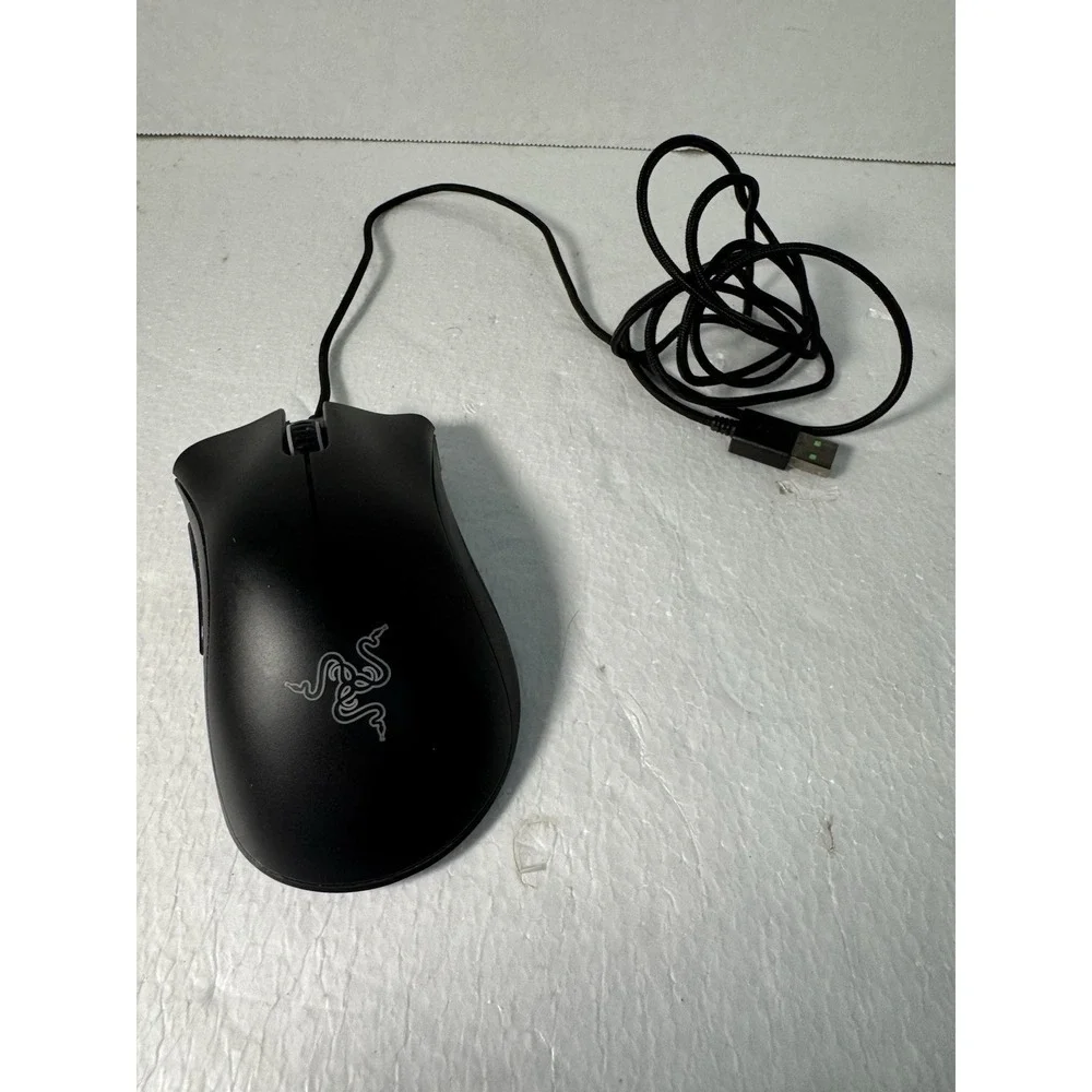 Razer DeathAdder Essential Gaming Mouse with‎ 6400 DPI Optical Sensor - Black